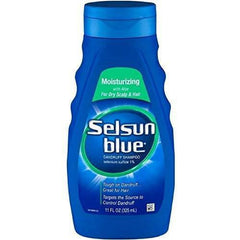 Selsun Blue Moisturizing with Aloe Dandruff Shampoo, 11 Fl Oz