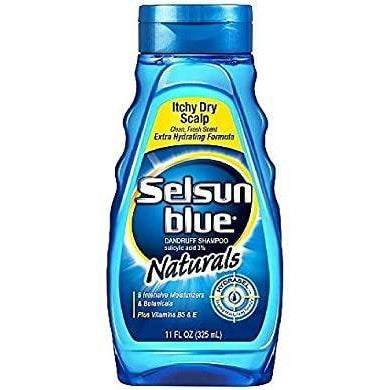 Selsun Blue Itchy Dry Scalp, Naturals, 11 Ounce
