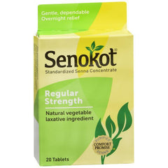Senokot Regular Strength - 20 count