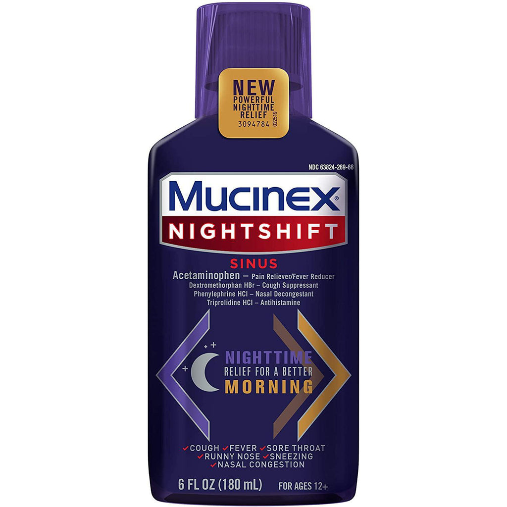 MUCINEX Nightshift Sinus 6 fl. oz