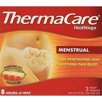 Thermacare Menstrual Relief Wraps, Pack of 3