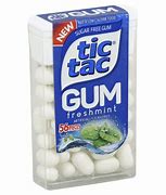Tic Tac Sugar Free Gum, Freshmint, 56 Pieces, 1 Package