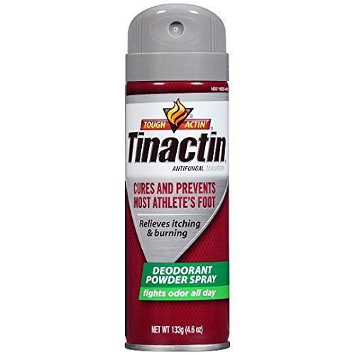 Tinactin Antifungal Aerosol Deodorant Powder Spray, 4.6 Ounce