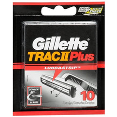 Gillette Trac II Plus Cartridges 10 Each