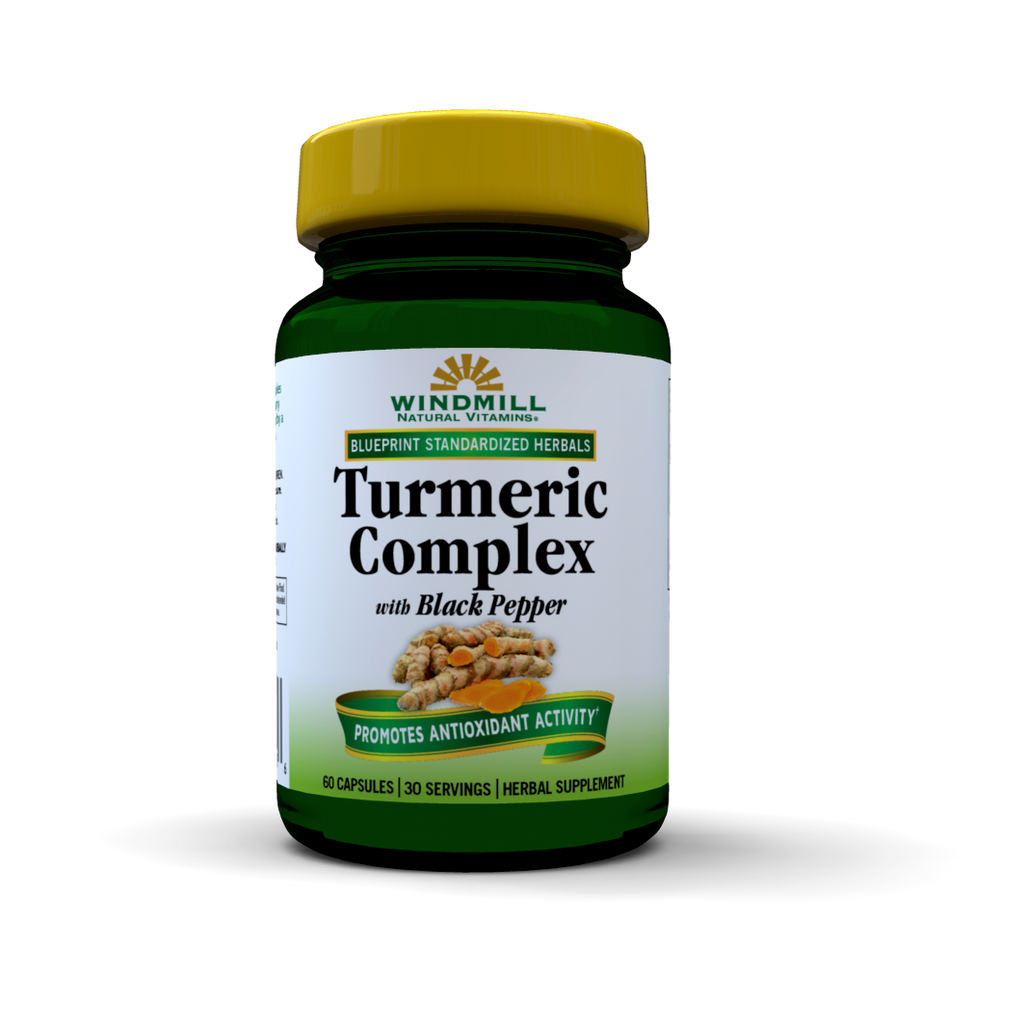 Windmill Turmeric Complex with Black Pepper - 60 capsules*
