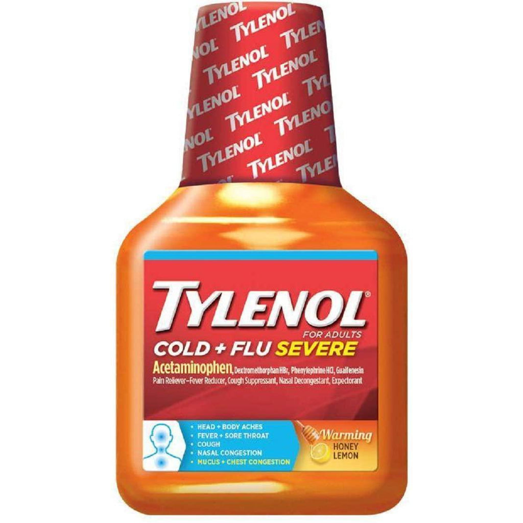 Tylenol Cough Warming Daytime Liquid - Honey Lemon 8 fl oz