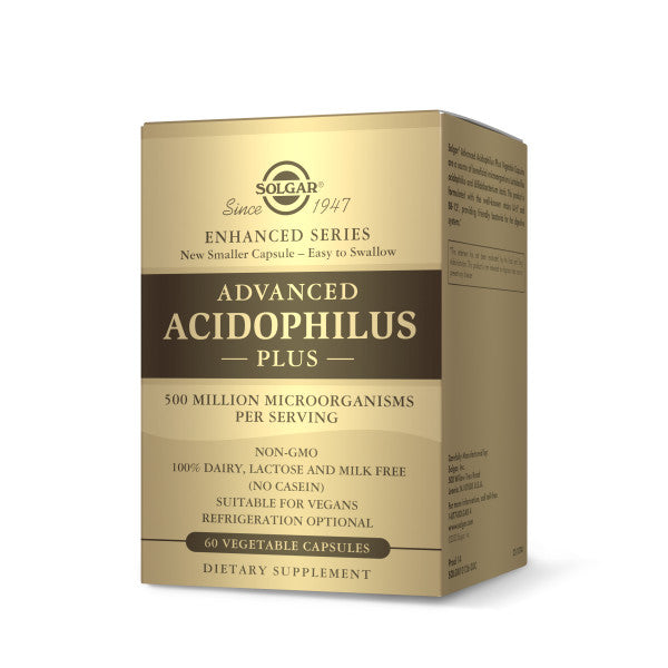 solgar advanced acidophilus plus vegetarian, gluten-free