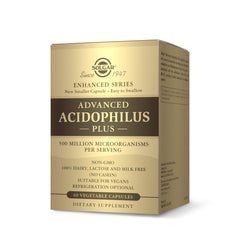 solgar advanced acidophilus plus vegetarian, gluten-free