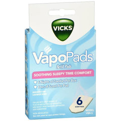 Vicks Sleepytime Waterless Vaporizer Scent Pads Rosemary, Lavender and Eucalyptus Scented Vapor Pad Refills