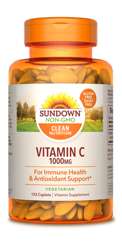 Sundown Vitamin C Caplets, 1000mg, 133 Count