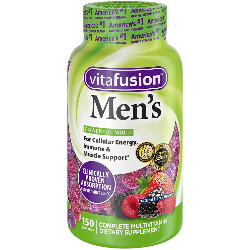 Vitafusion Men's Gummy Vitamins, 150 gummies