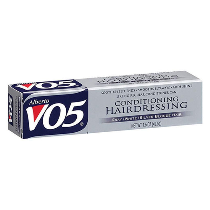 VO5 Conditioning Hairdressing, Grey, 1.5 Ounce, Pack of 4