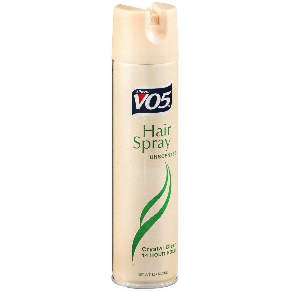 VO5 Crystal Clear Hairspray, Unscented 8.5 oz* UPC 816559011738
