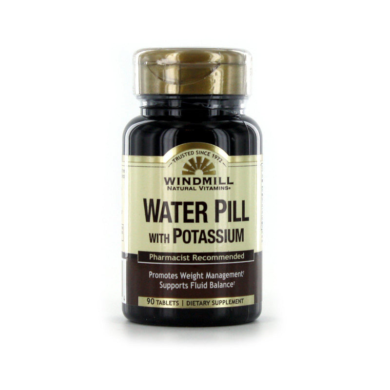 Windmill Water Pill with Potassium - 90 tablets