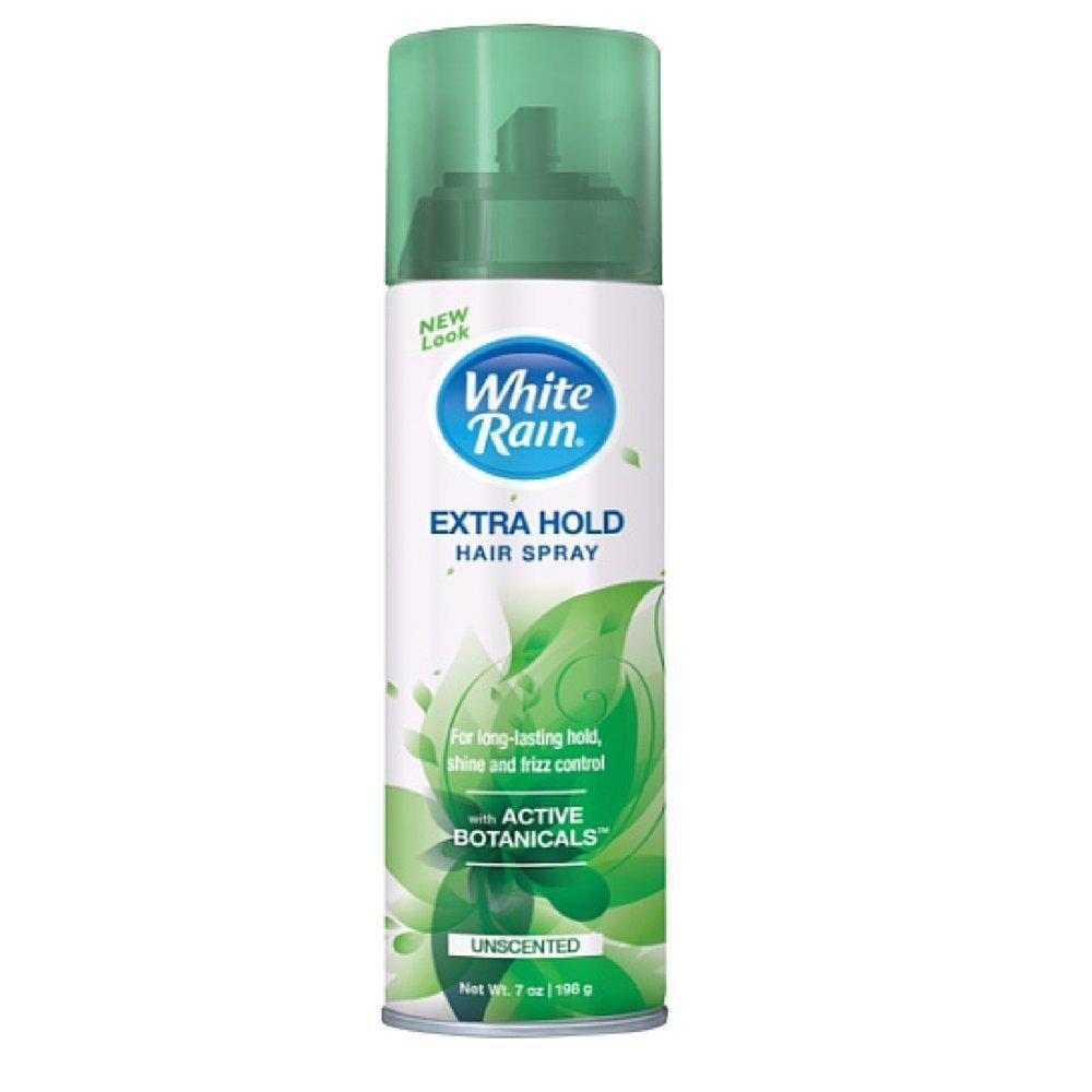 White Rain Aerosol Hairspray, Unscented, Extra Hold, 7 oz