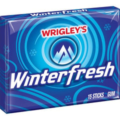 Wrigley's WinterFresh Gum, 15 Sticks, 1 Pack