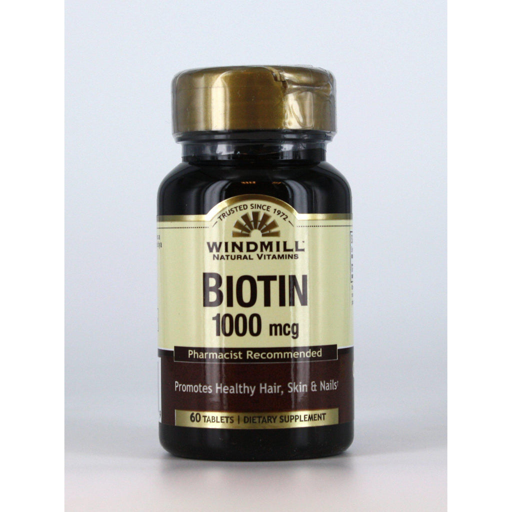 Windmill Biotin 1000 mcg - 60 Tablets