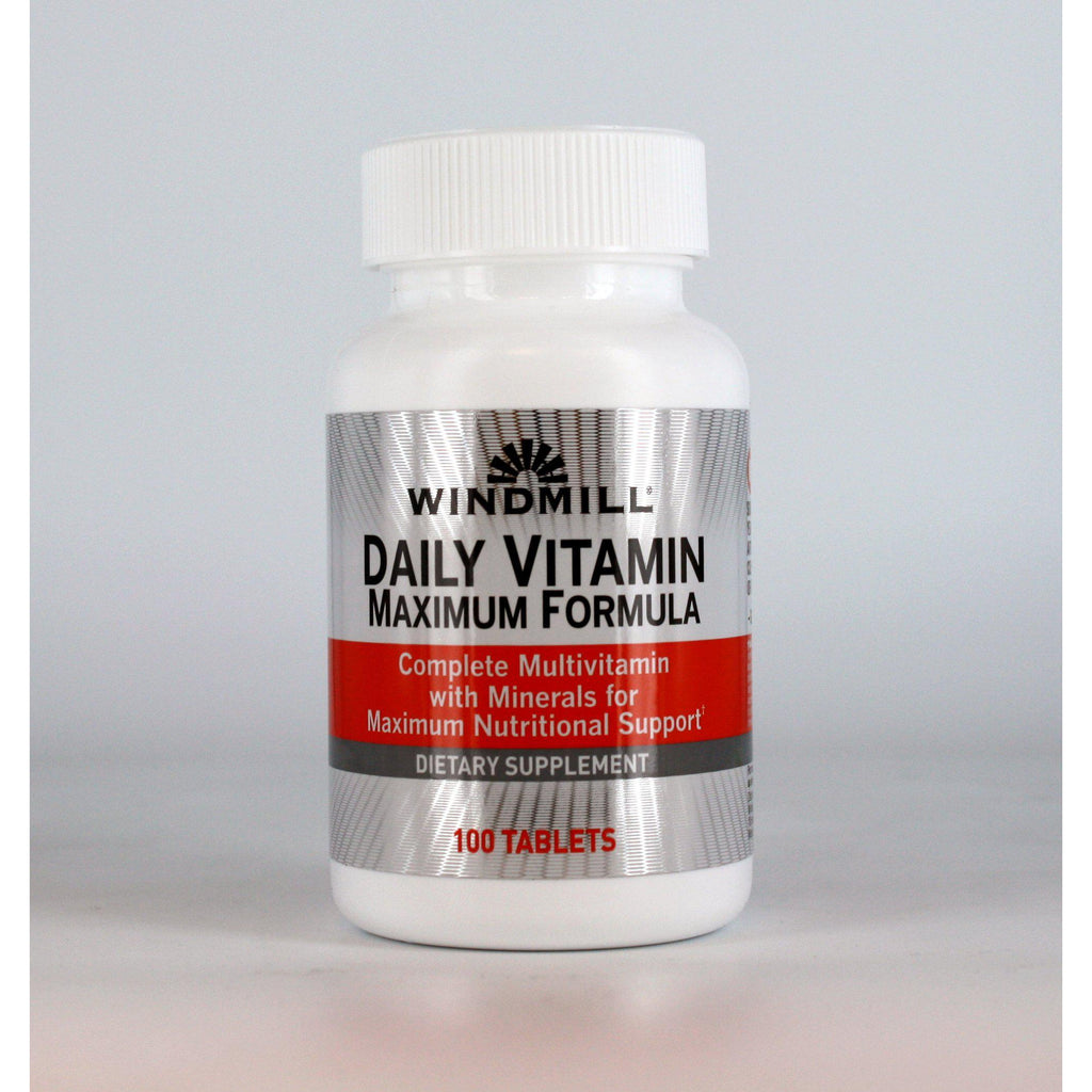Windmill Daily Vitamin Maximum Formula - 100 Tablets