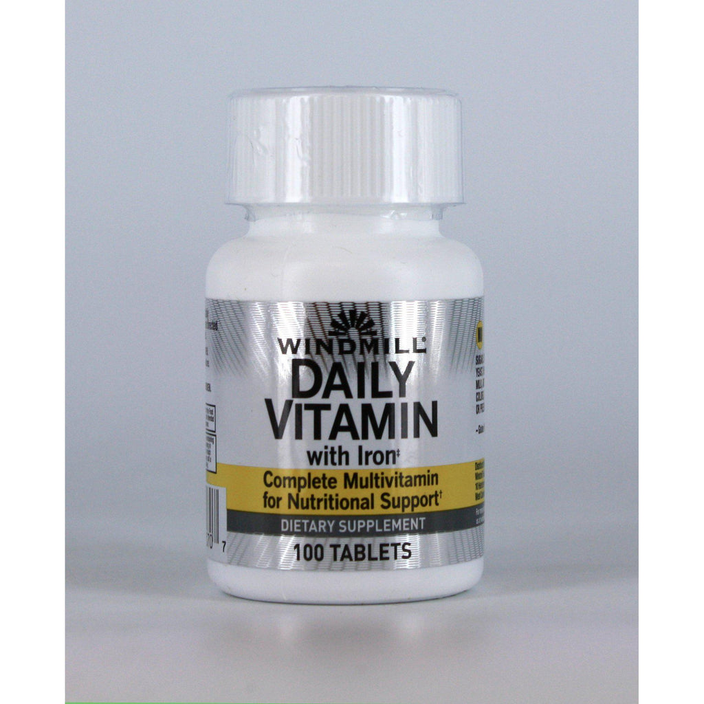 Windmill Daily-Vitamin with Iron - 100 Tablets