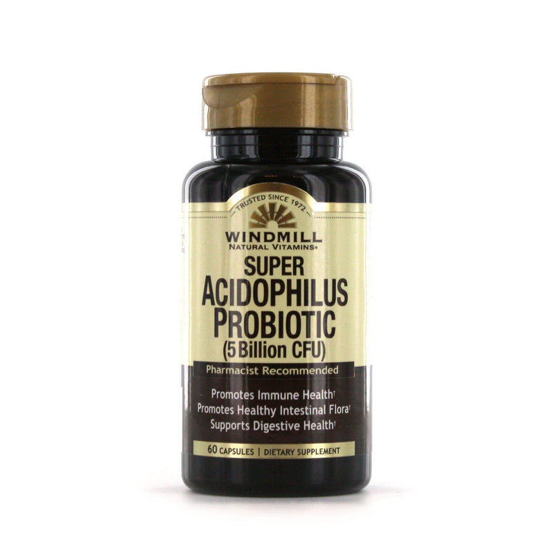 Windmill Super Acidophilus Probiotic - 60 Capsules