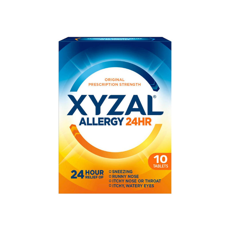 Xyzal 24 Hour Allergy Relief Tablets, 10 Count