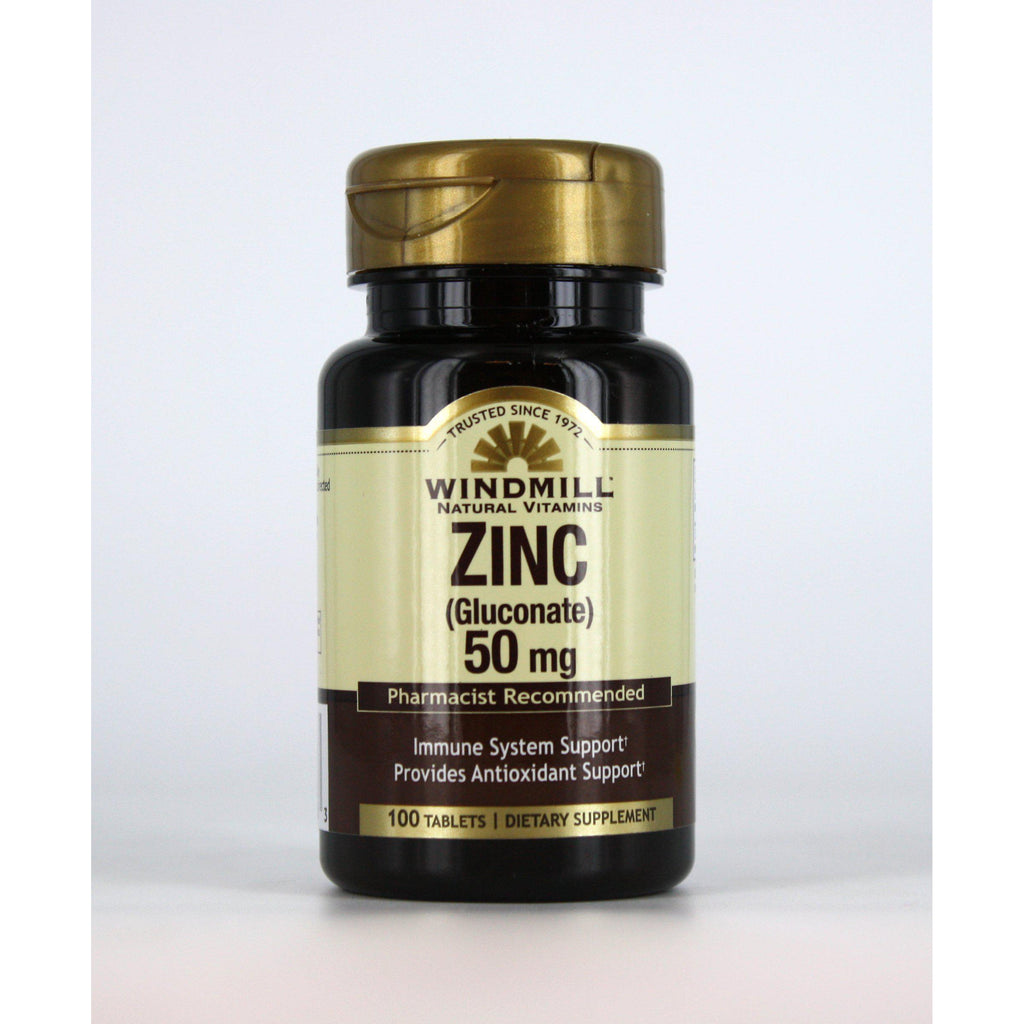 Windmill Zinc Gluconate 50 mg - 100 tablets